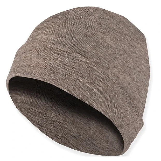 SERBEWAY Merino Wool Beanie Unisex Winter Hat for Running, Skiing & Outdoor Sports