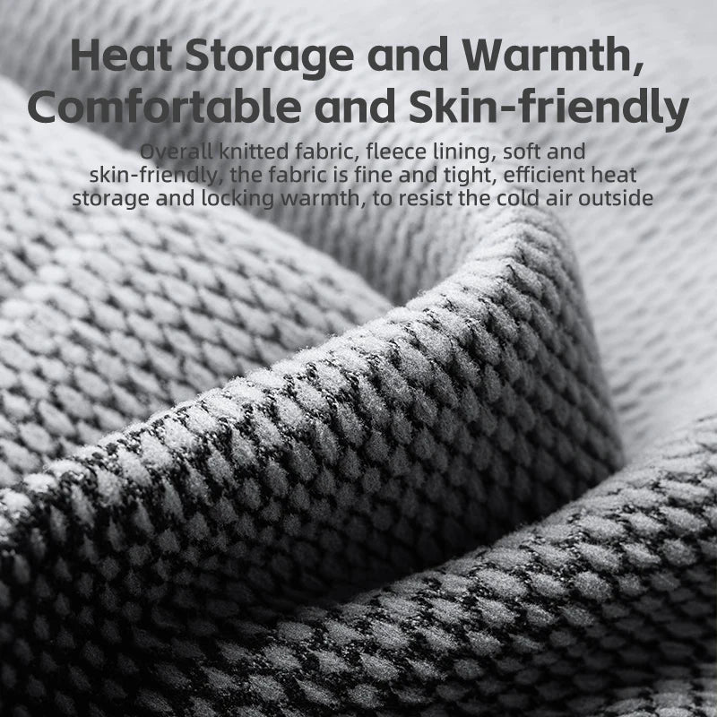 Winter Thermal Bike and Running Balaclava Mask with Full Face Protection, Windproof Headgear