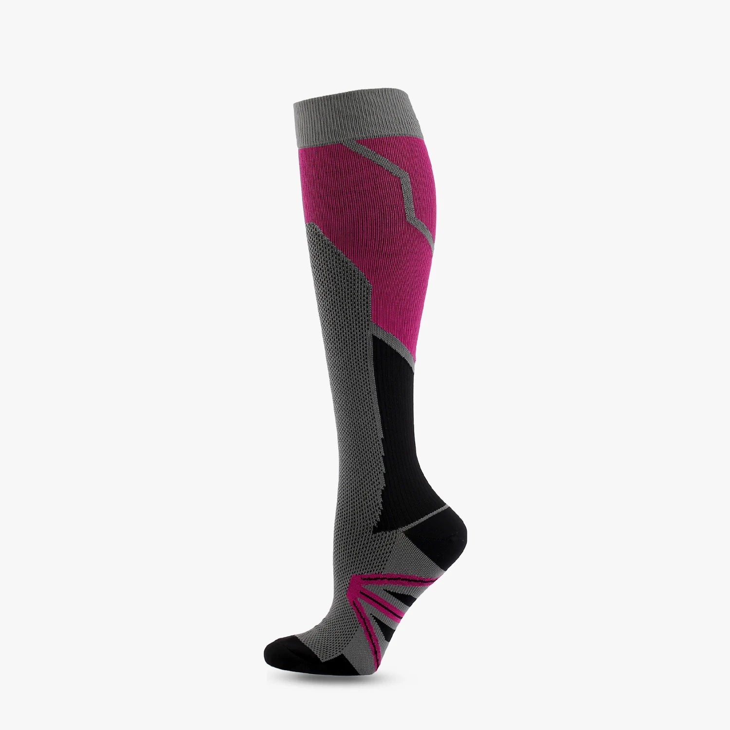 Men’s Compression Sports Socks for Running Cycling Football & Circulation Support