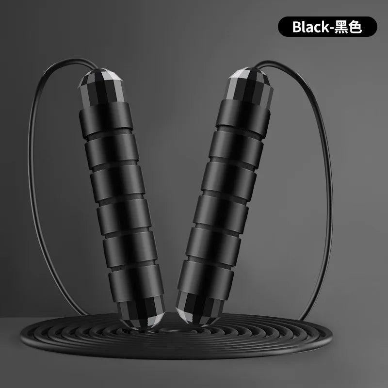 Weighted Wire Jump Rope for Adults | High-Speed Cardio and Strength Training