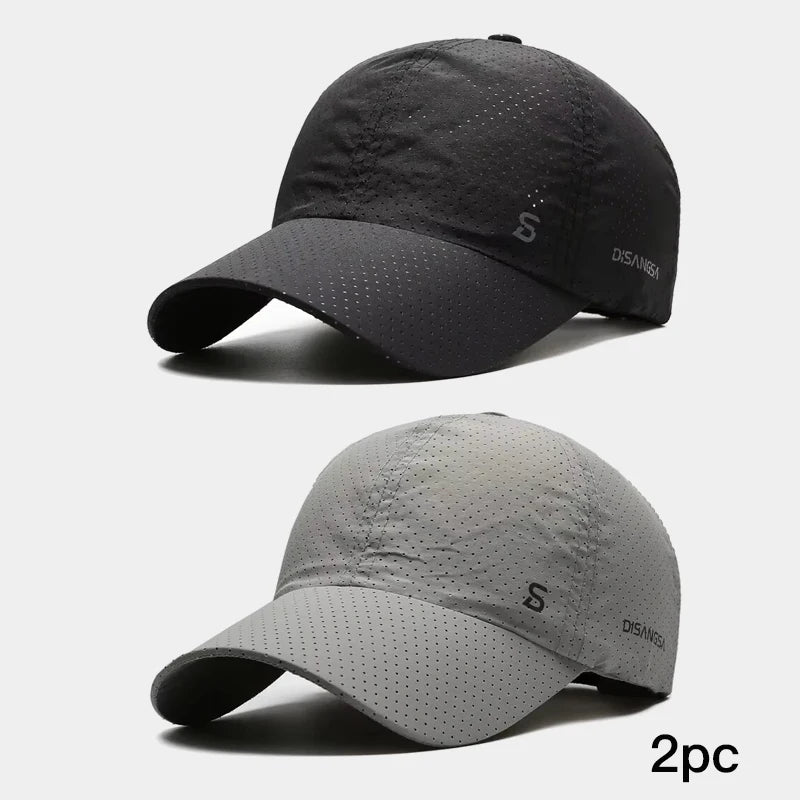 Quick-Drying Running Cap – Lightweight Sun Hat for Outdoor Sports