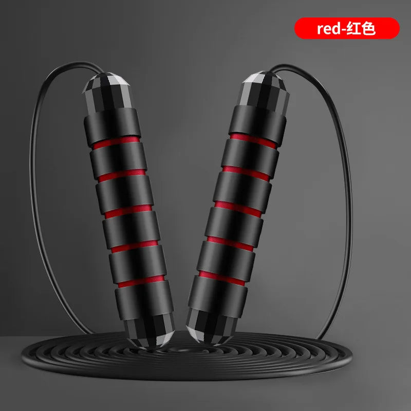 Weighted Wire Jump Rope for Adults | High-Speed Cardio and Strength Training