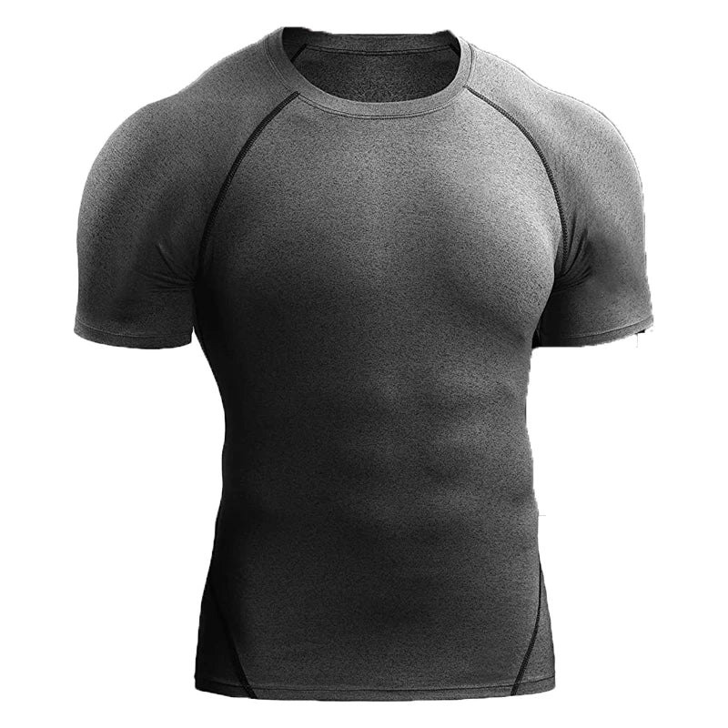 2025 Compression T-Shirt for Men – Quick-Dry Athletic Sportswear