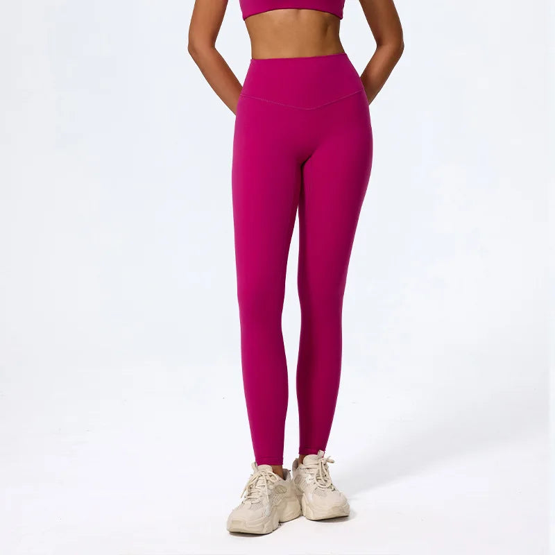 HEARUISAVY High Waist Gym Leggings Quick Dry Compression Yoga Pants Women