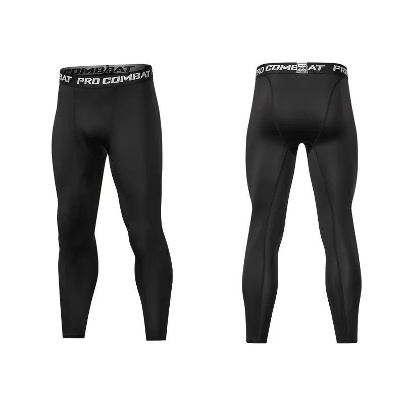Men’s Compression Tights – Cool Dry Sports Leggings for Running & Workouts