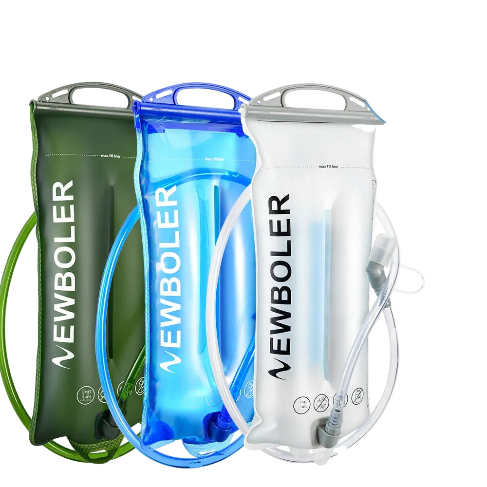 NEWBOLER 2L Hydration Water Bladder – BPA-Free PEVA Reservoir for Running & Cycling