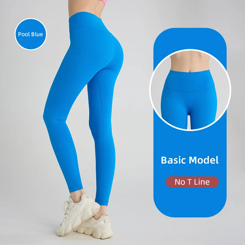 COZOK Full-Length Women’s Fitness Leggings – Running, Workout, Seam Pockets, High Comfort