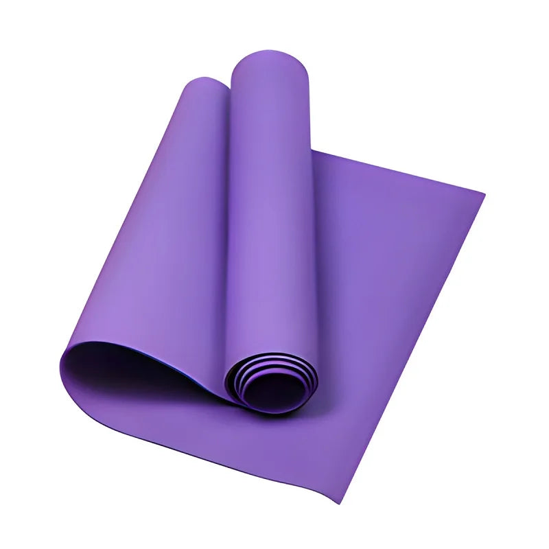 4mm Thick EVA Yoga Mat – Non-Slip Fitness Mat for Yoga, Pilates & Home Workouts
