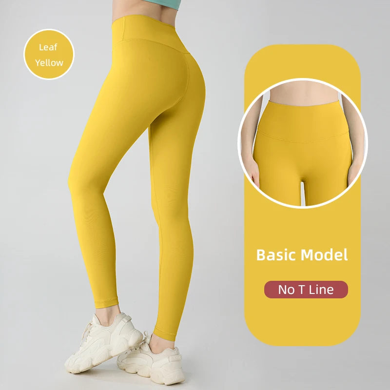 COZOK Full-Length Women’s Fitness Leggings – Running, Workout, Seam Pockets, High Comfort