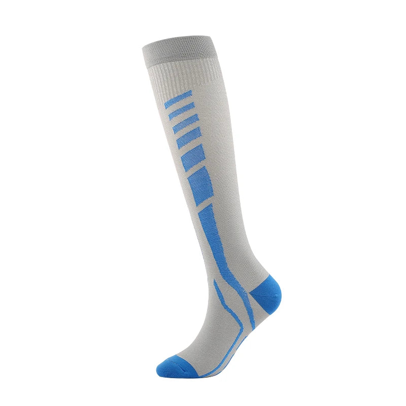Men’s Compression Sports Socks for Running Cycling Football & Circulation Support