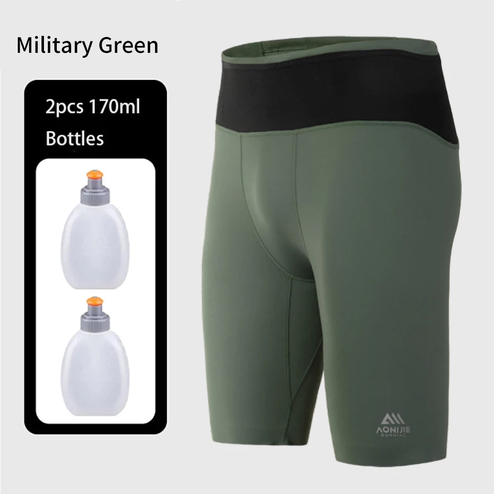 AONIJIE FM5120 Men’s Quick-Dry Compression Shorts Elastic Sports Tights