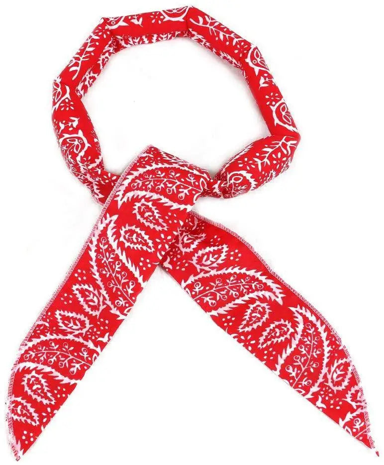 Instant Cooling Scarf Neck Wrap & Sports Bandana with Ice Beads