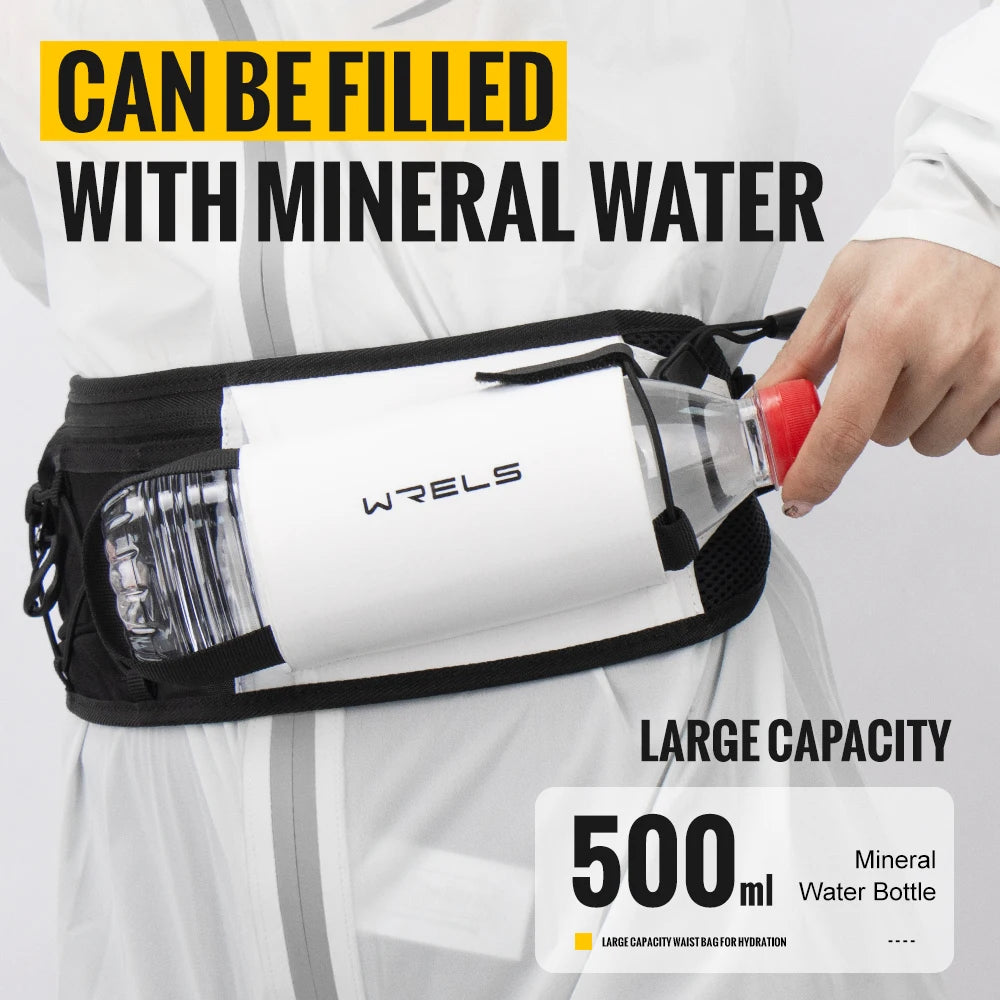 Running Waist Bag – Dual Pocket Trail Belt for Phone, Water Bottle & Essentials | WRELS