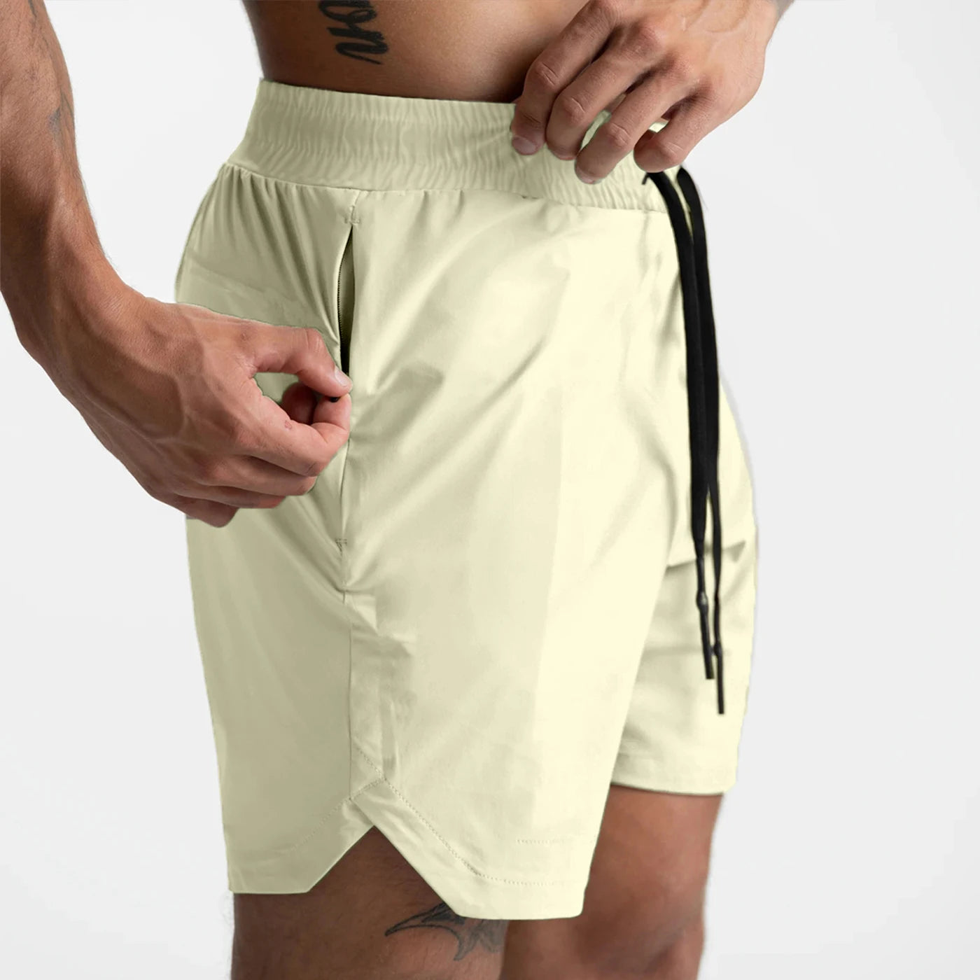 Men’s Quick-Dry Running Shorts – Lightweight Woven Fitness Gym Sports Shorts 2024