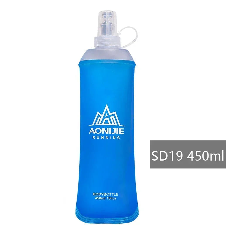 AONIJIE SD09 SD10 SD15 Soft Flask – 170ml to 500ml Folding BPA-Free Water Bottles for Running Packs