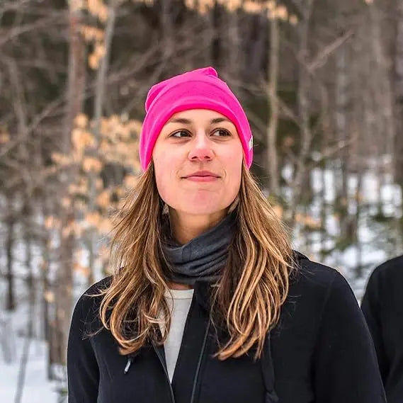 SERBEWAY Merino Wool Beanie Unisex Winter Hat for Running, Skiing & Outdoor Sports