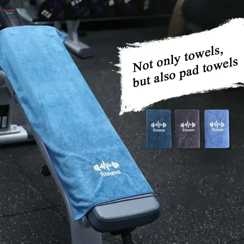 MOONBIFFY Quick-Drying Fitness Towel – Multifunctional Sports & Gym Sweat Pad Towel