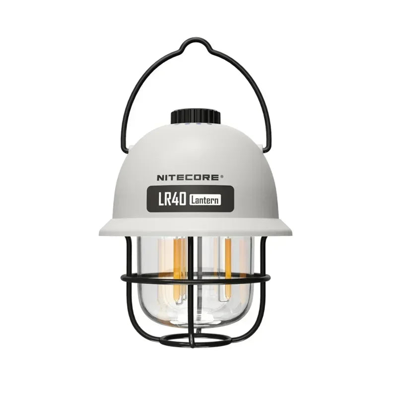 NITECORE LR40 USB-C Rechargeable Camping Lantern – 100 Lumens, 65hr Runtime