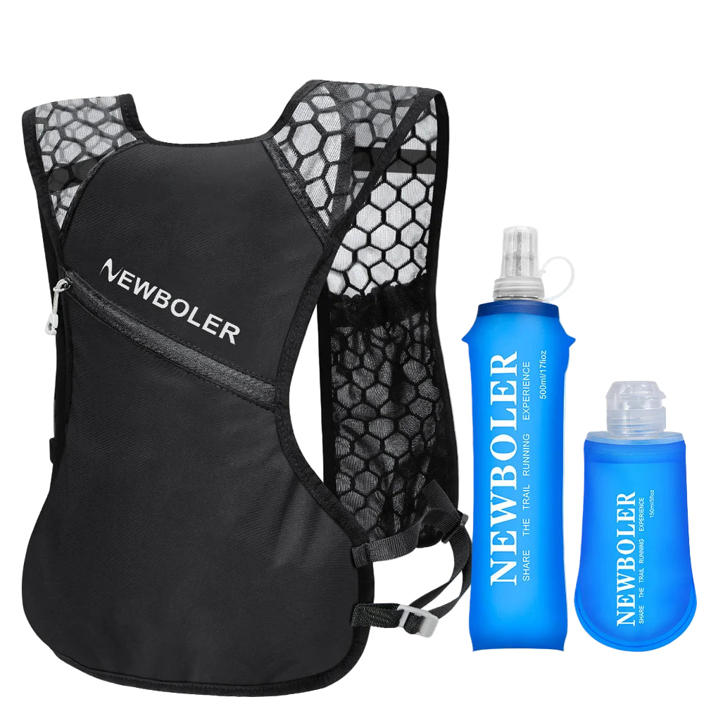 NEWBOLER Ultra-Light Cycling Hydration Backpack 2.5L Outdoor MTB Hiking Bag