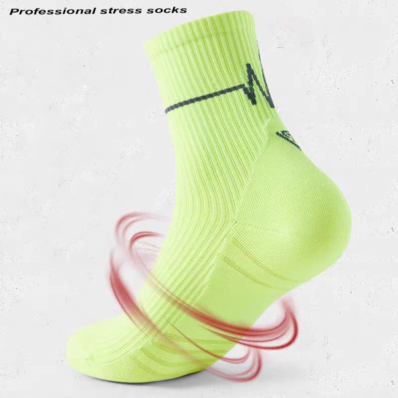 ZYCSNH Professional Running Socks – Breathable, Cushioned Sports Socks for Men & Women