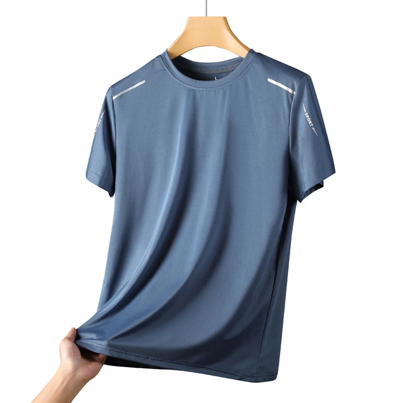 CHRLCK Men’s Quick-Drying Running T-Shirt – Lightweight, Breathable Summer Activewear