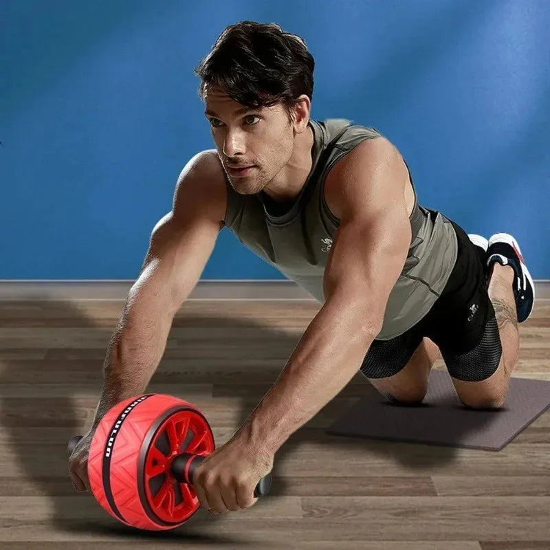 Silent Abdominal Roller – Fitness & Core Exercise Wheel for Home Workout