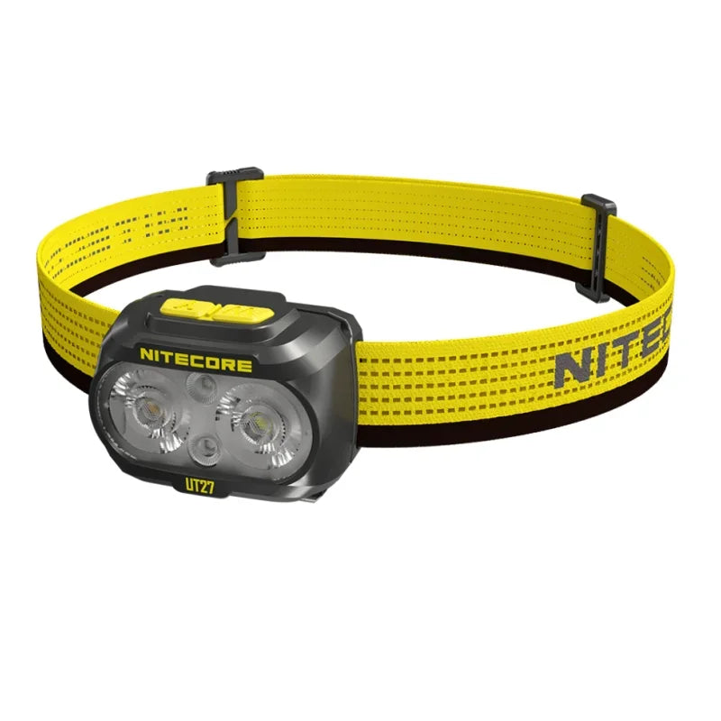 NITECORE UT27 Rechargeable Headlamp – 800 Lumens, Dual Beam, Lightweight Design