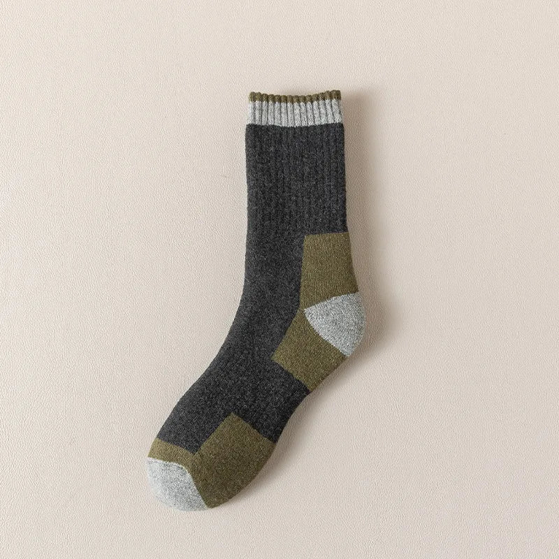 Merino Wool Hiking Socks Thermal Warm Breathable Winter Outdoor Unisex