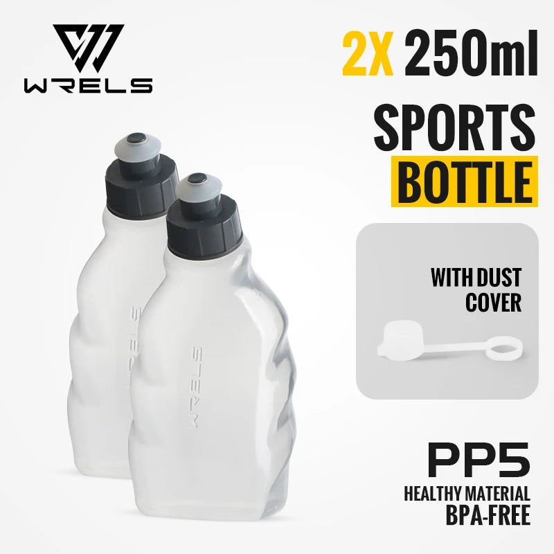 WRELS Handheld Hydration Bottle – Lightweight BPA-Free Water Bottle for Running, Hiking, and Cycling