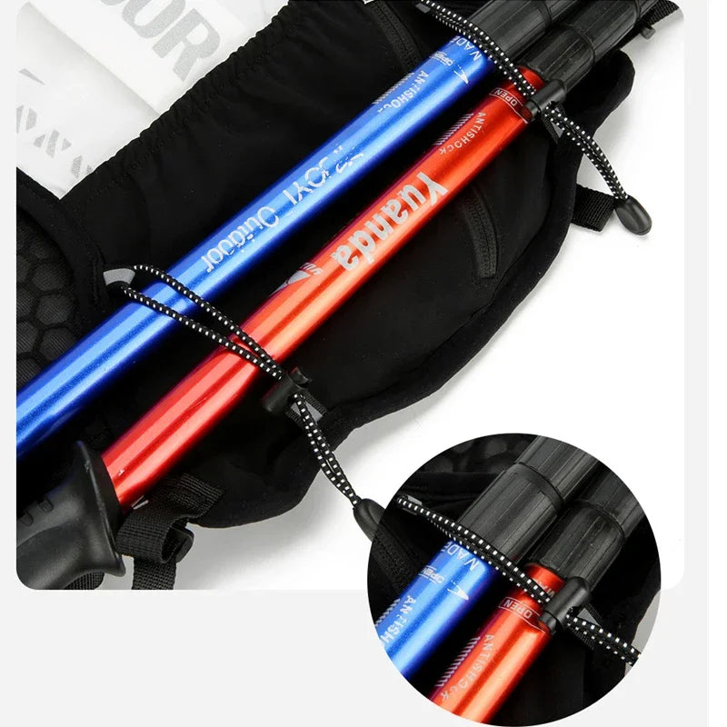 Trail Running Hydration Vest, Lightweight Cycling and Hiking Backpack with Reflective Design