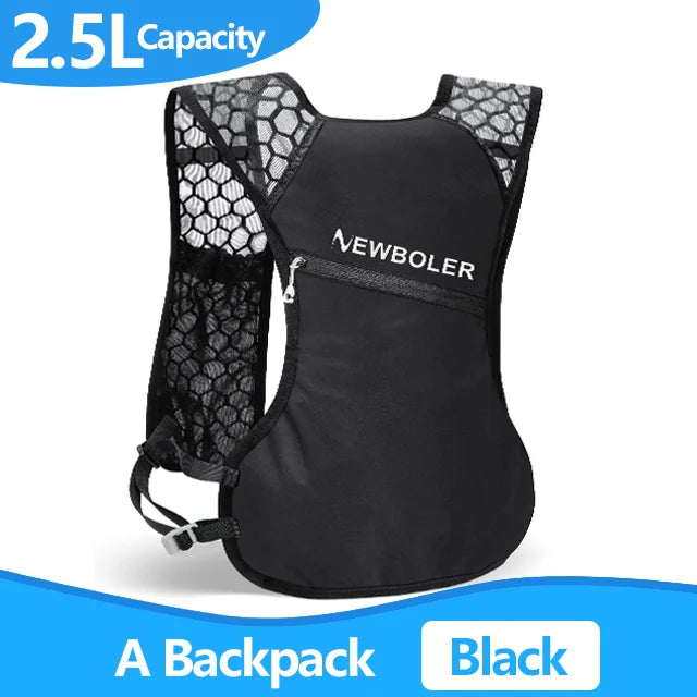 NEWBOLER Ultra-Light Cycling Hydration Backpack 2.5L Outdoor MTB Hiking Bag