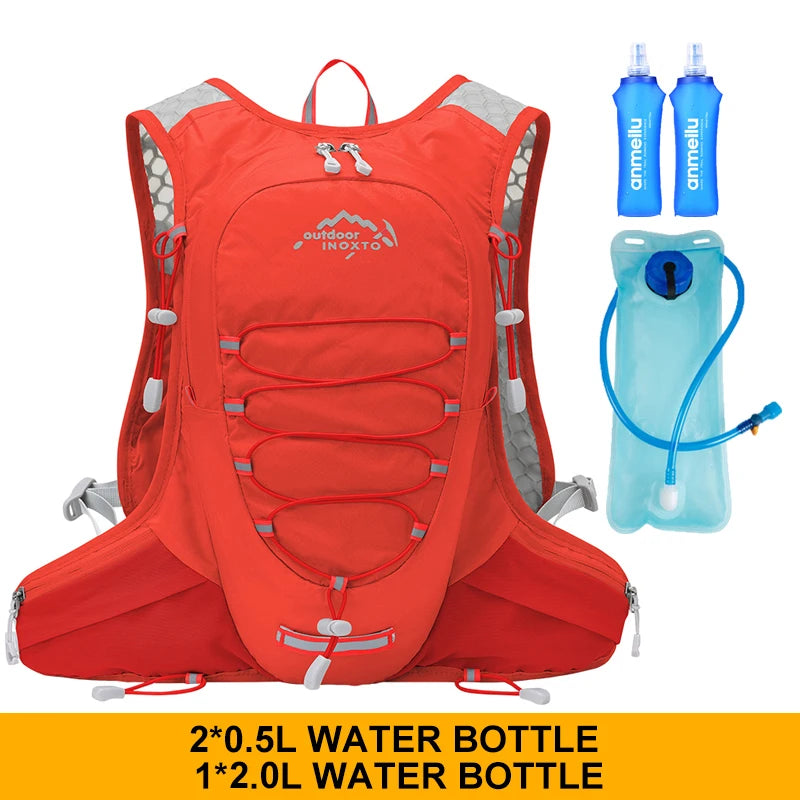 12L Hydration Vest, Lightweight Running and Cycling Backpack for Camping and Outdoor Adventure