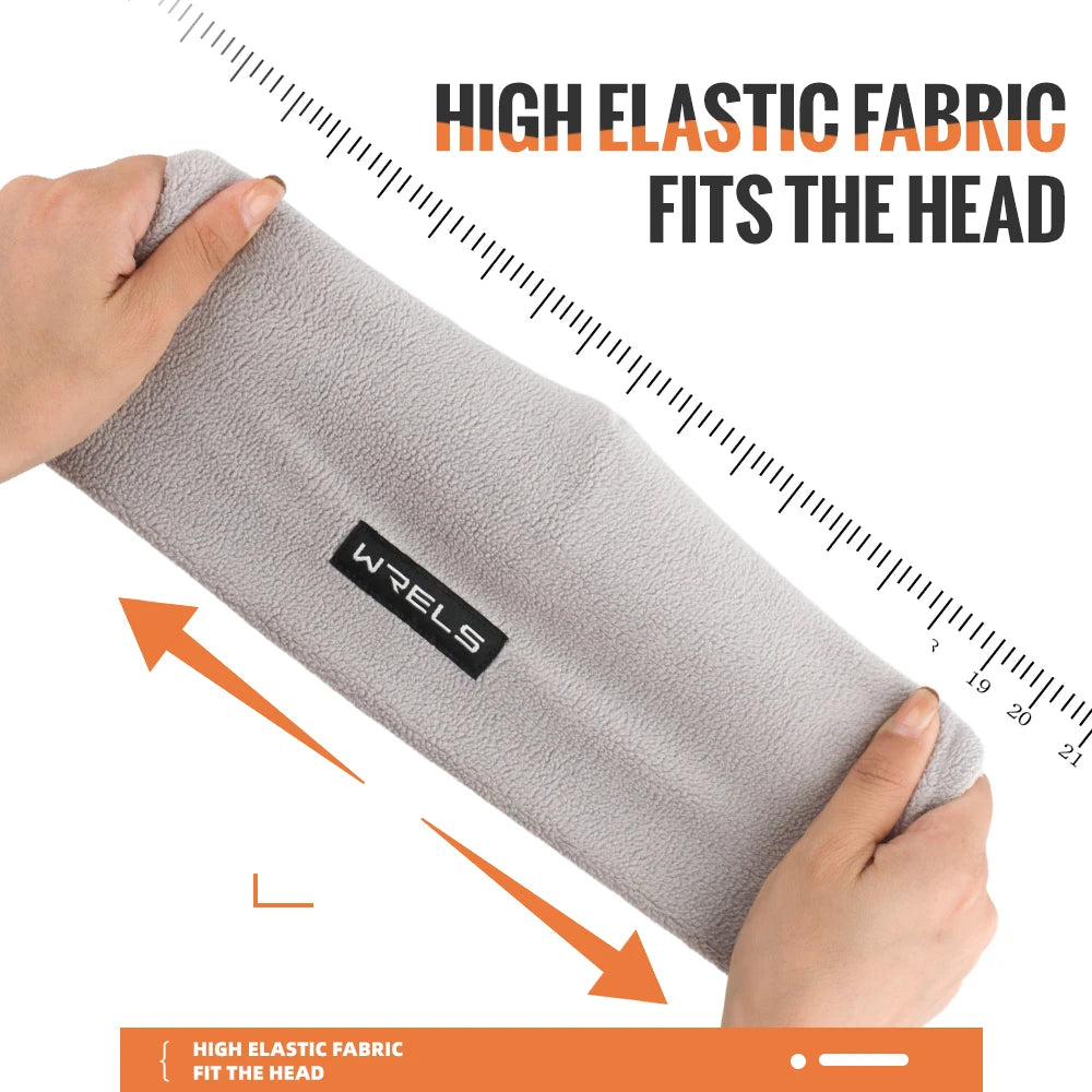 WRELS Winter Warm Windproof Polar Fleece Beanie Hat – Outdoor Running, Skiing & Cycling Cap