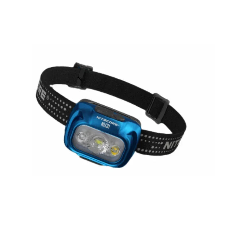 NITECORE NU31 Rechargeable Headlamp – 550 Lumens, Triple Output, Lightweight USB-C Headlight