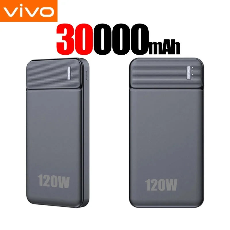 VIVO 120W Power Bank 50000mAh Fast Charging Portable Charger with Digital Display