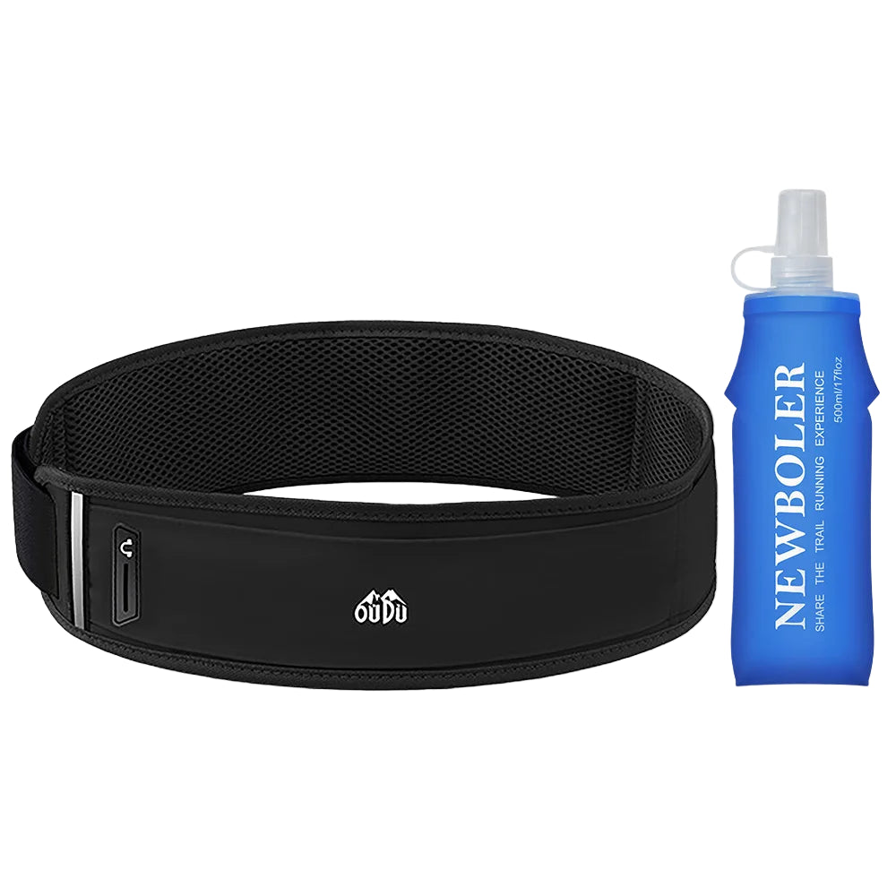 NEWBOLER Running Waist Bag Sports Fanny Pack Adjustable Belt Bag