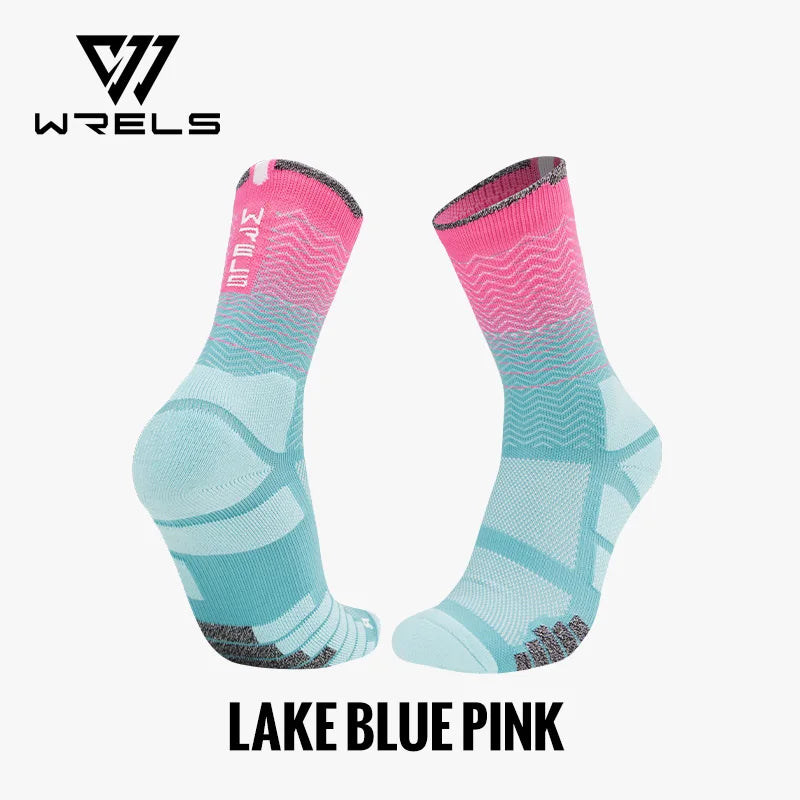 WRELS Athletic Cushion Running Socks – Moisture Wicking, Shock-Absorbing & Anti-Blister