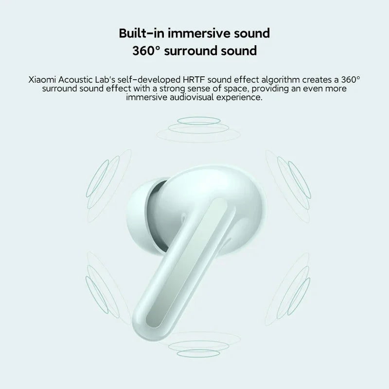 XIAOMI Redmi Buds 6 Global Version – ANC Bluetooth 5.4 Earbuds with 42-Hour Battery Life