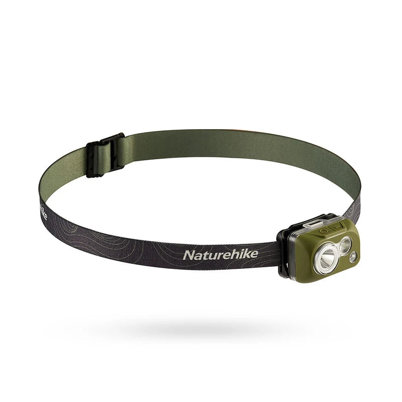 NATUREHIKE High Waterproof Headlamp – 300 Lumen LED Outdoor Headlight for Hiking, Running & Climbing