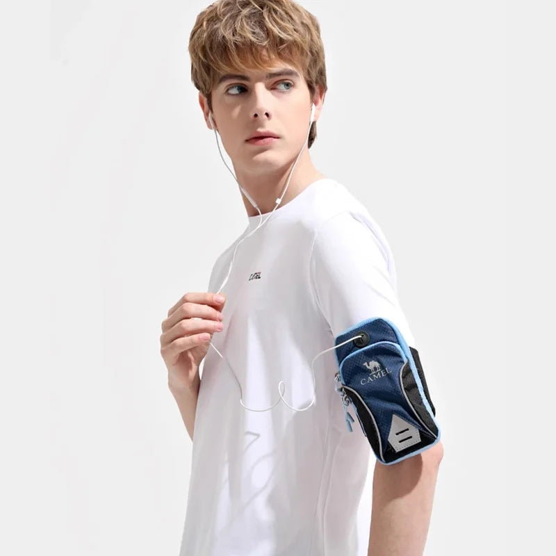 GOLDEN CAMEL Running Arm Bag – Lightweight Phone Holder for Running, Hiking, and Cycling