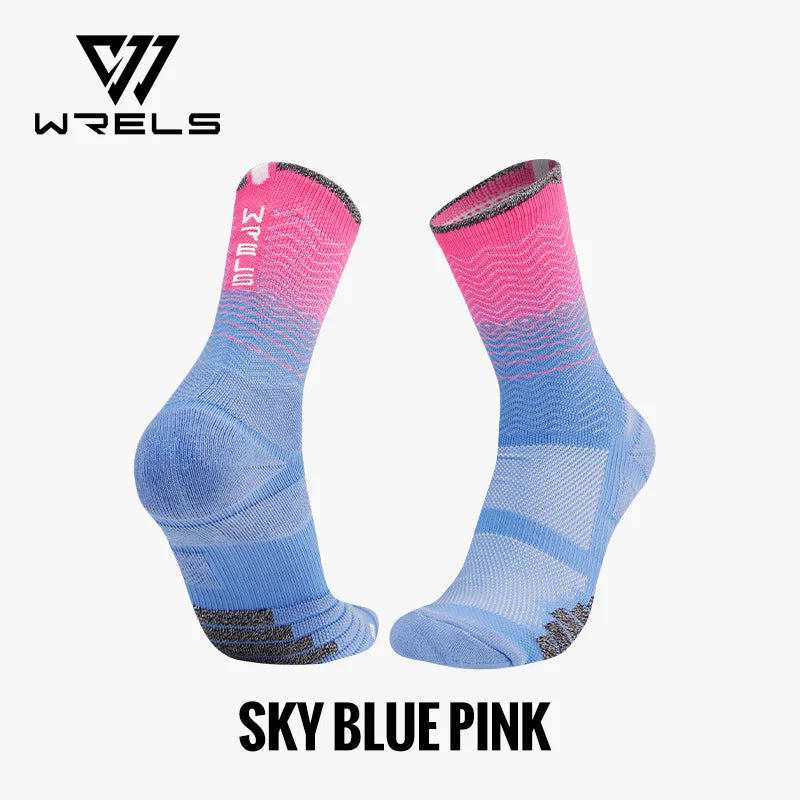 WRELS Athletic Cushion Running Socks – Moisture Wicking, Shock-Absorbing & Anti-Blister