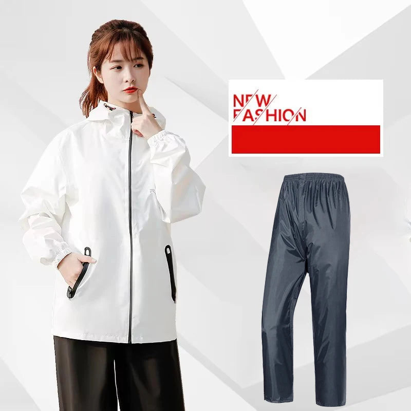 Waterproof Hiking Jacket & Rain Pants for Men and Women – Trekking, Climbing, Cycling, Travel