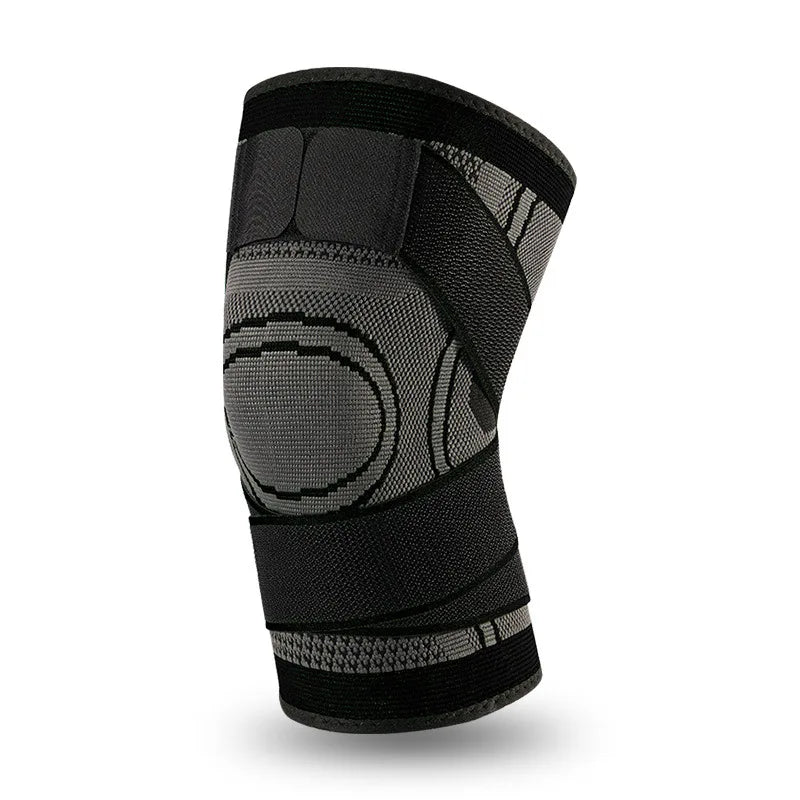 2-Pack Knee Compression Sleeves with Adjustable Straps | Support for Running and Sports