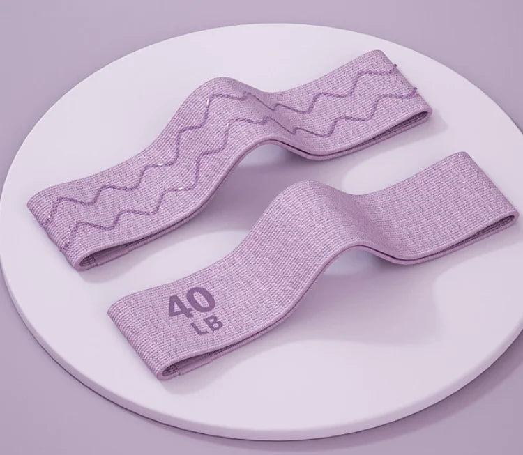 Fabric Resistance Bands, Hip Circle Bands for Squats, Pilates, Yoga, and Strength Training