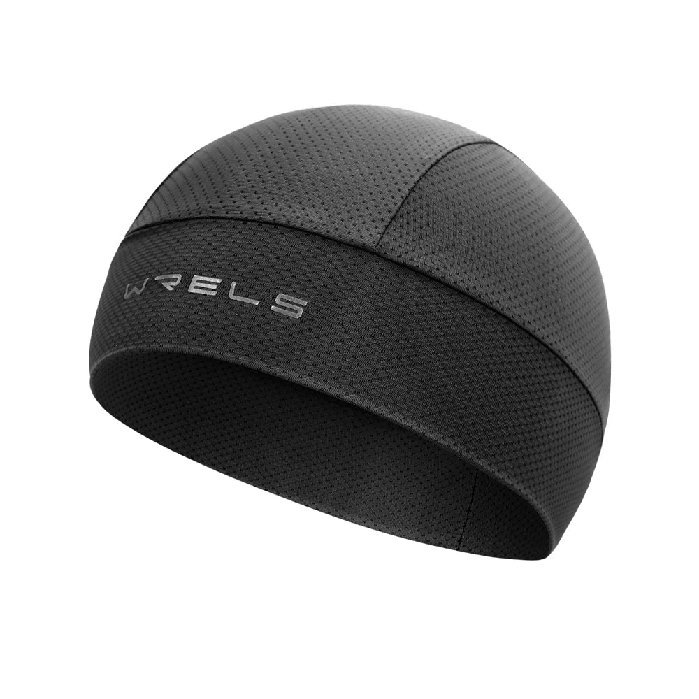 WRELS Cycling Beanie Quick Dry Breathable Sweat Absorbing Helmet Liner Cap