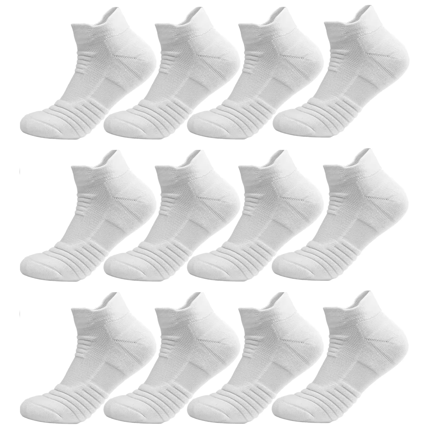 Breathable Athletic Terry Socks Cushioned Running Hiking Sports 6-12 Pairs