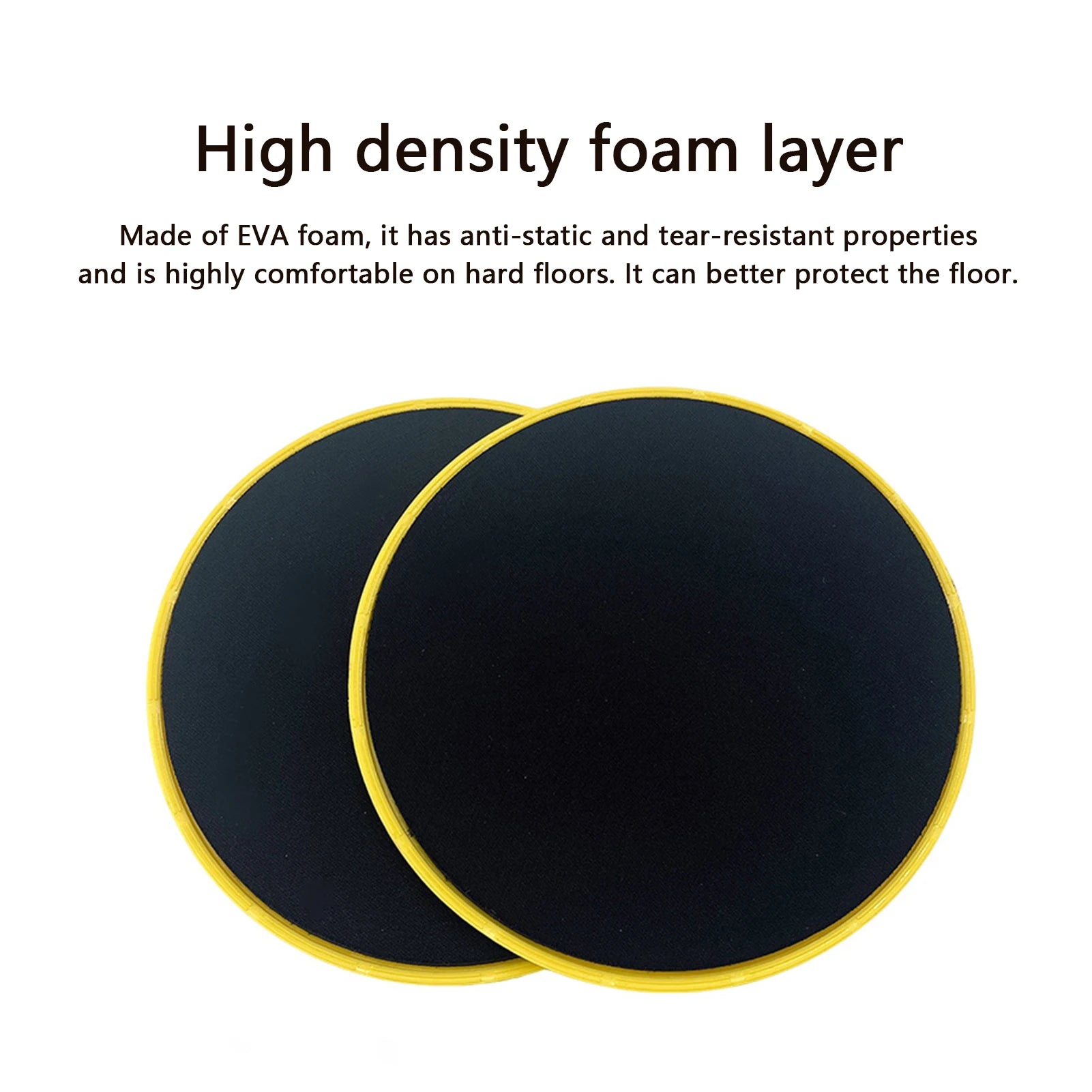 Fitness Core Sliders | Dual-Sided Gliding Discs for Full-Body, Ab, and Strength Workouts | Anti-Slip