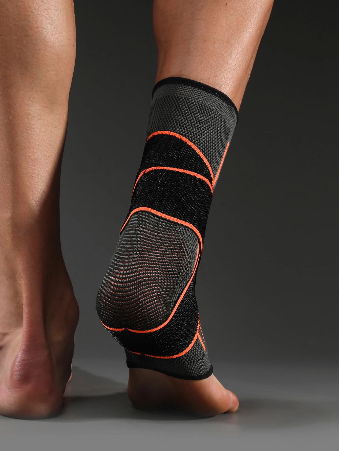 Ankle Brace Compression Sleeve with Adjustable Straps & Arch Support