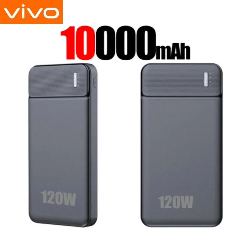 VIVO 120W Power Bank 50000mAh Fast Charging Portable Charger with Digital Display