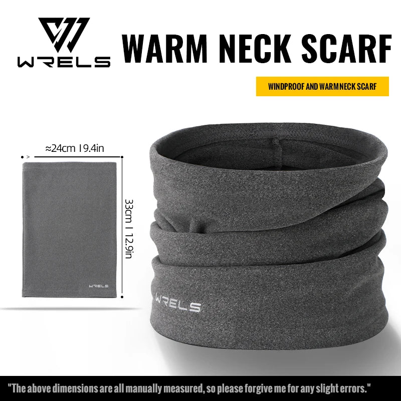 WRELS Windproof Winter Balaclava – Fleece Neck Warmer for Running, Cycling, and Outdoor Sports